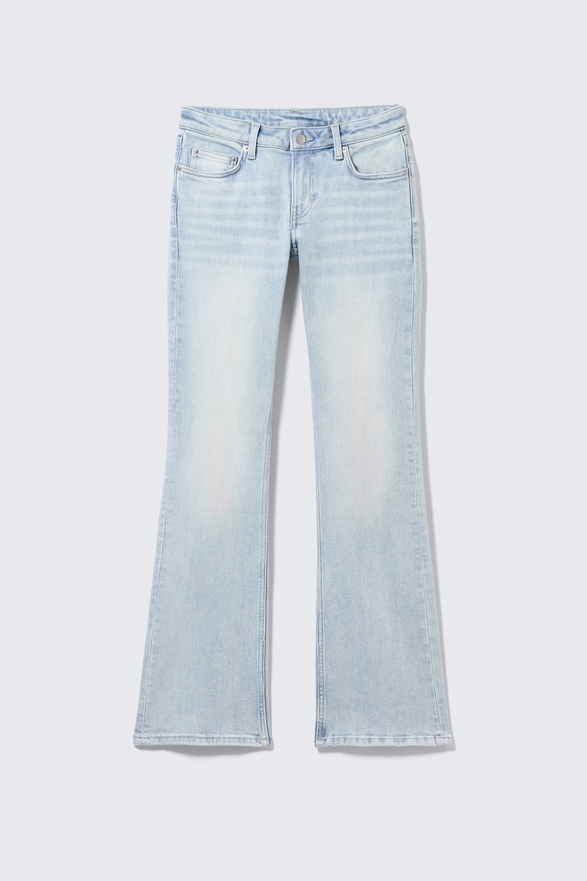 Jeans a vita bassa e gamba svasata - Fluid Blue - Azzurro/Blue Hymn - Medium Blue/Lavaggio blu – Blu scuro