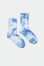 Light blue tie-dye - Sport Tie-Dye Socks - 0