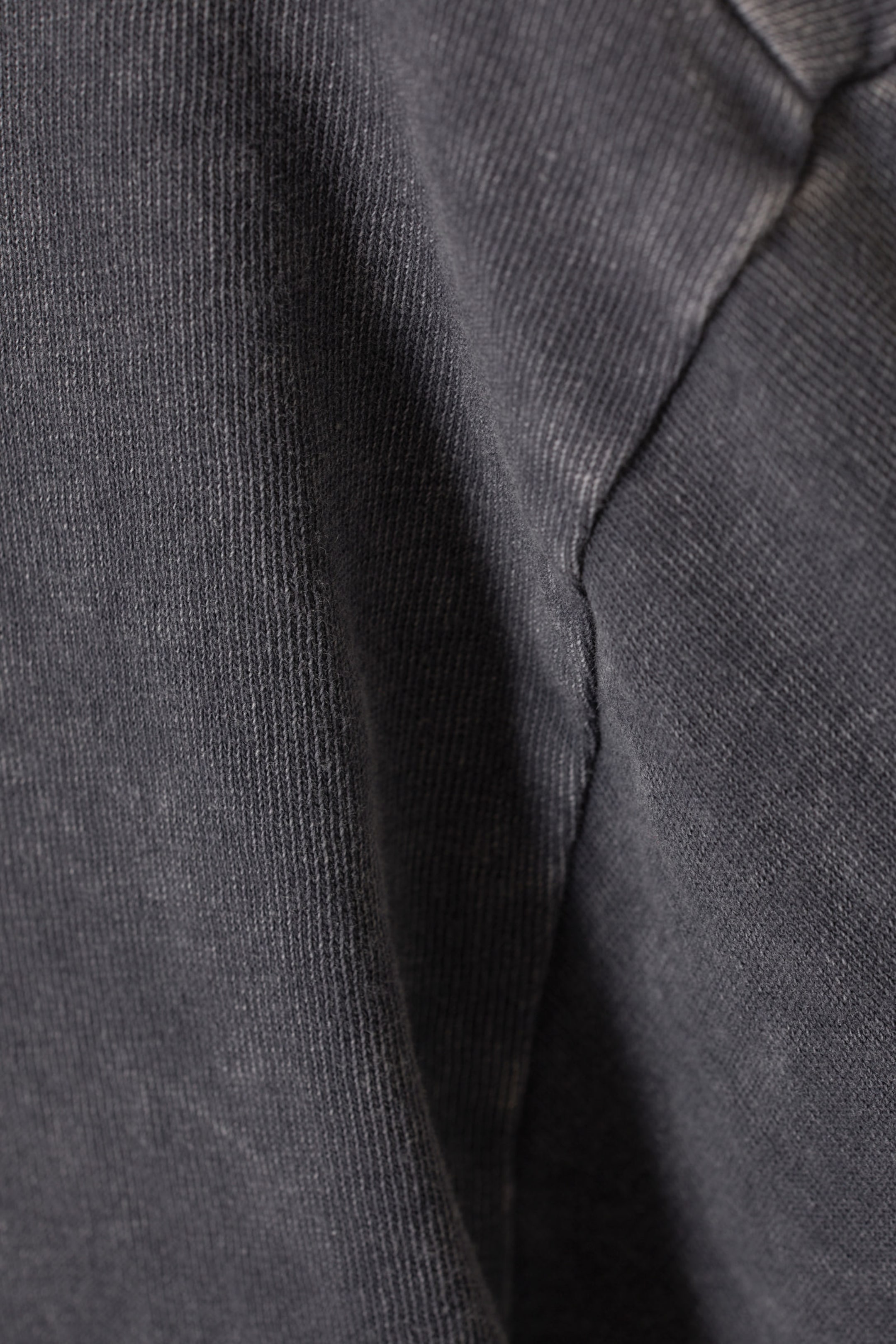 Dark Grey - Washed Boxy T-shirt - 1