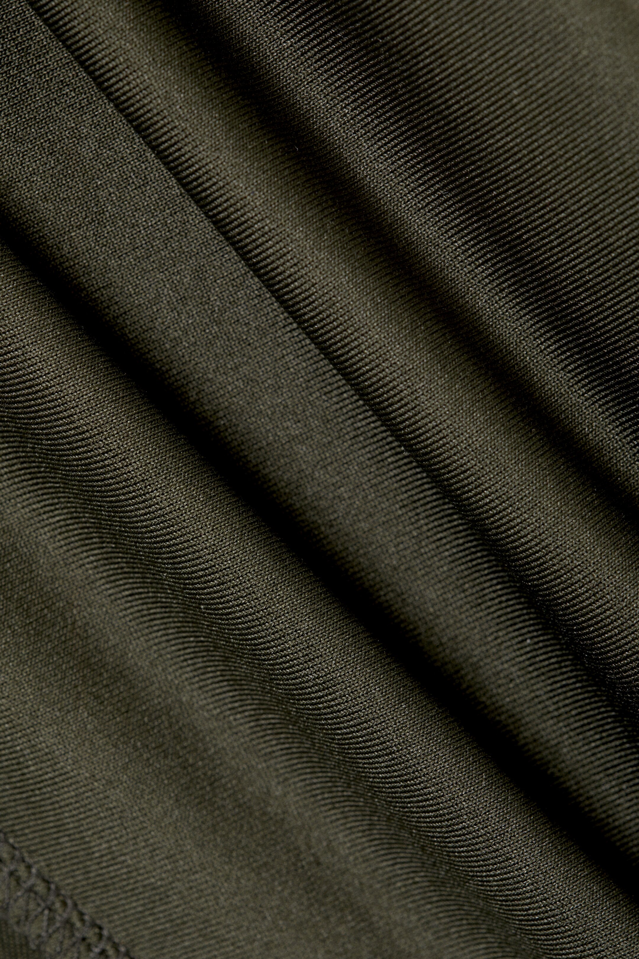 Agrandir l'image: Haut drapé asymétrique - Vert kaki - FEMME | H&M CH 2