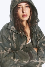 Camo - Hooded cotton jacket - 1