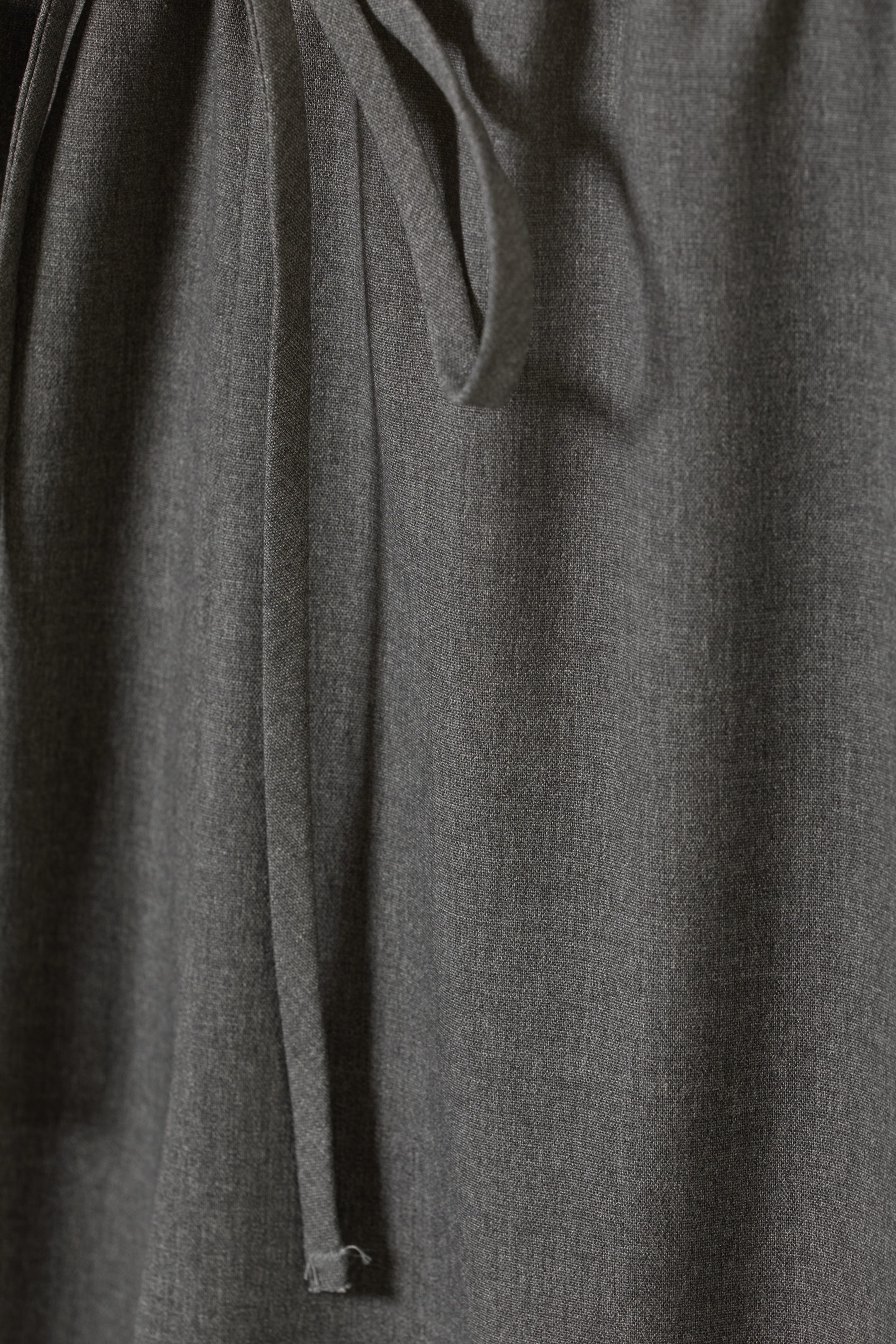 Dark Grey - Adisa Suiting Cargo Trousers - 1