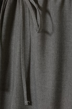 Dark Grey - Adisa Suiting Cargo Trousers - 1