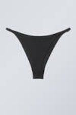 Black - Cheeky Bikini Bottoms - 3