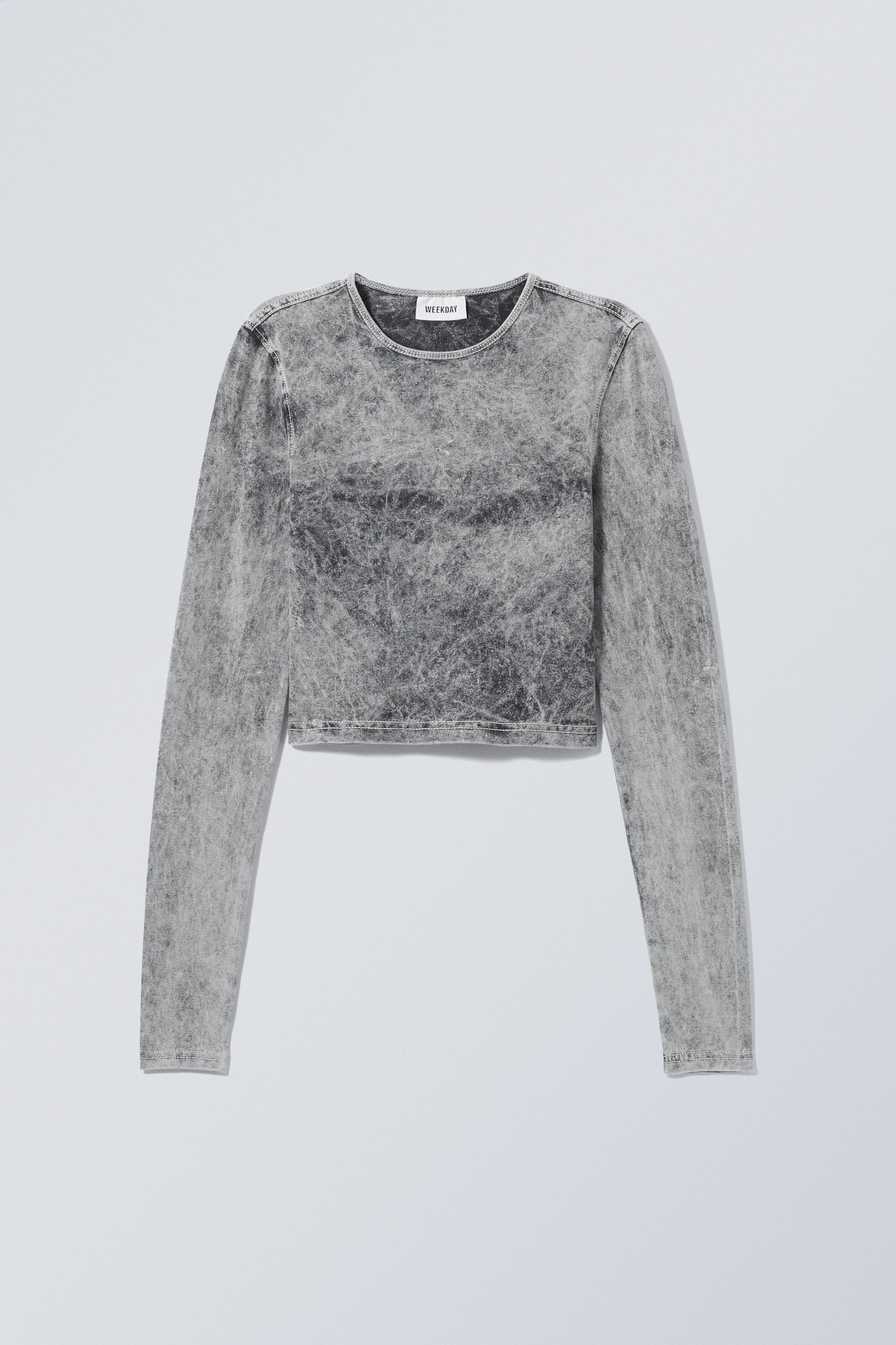 Black Denim Wash - Mind Crop Denim Wash - 0