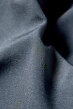 Taubenblau - Schimmer - Bikini-Top mit tiefem Ausschnitt zum Überziehen - 5