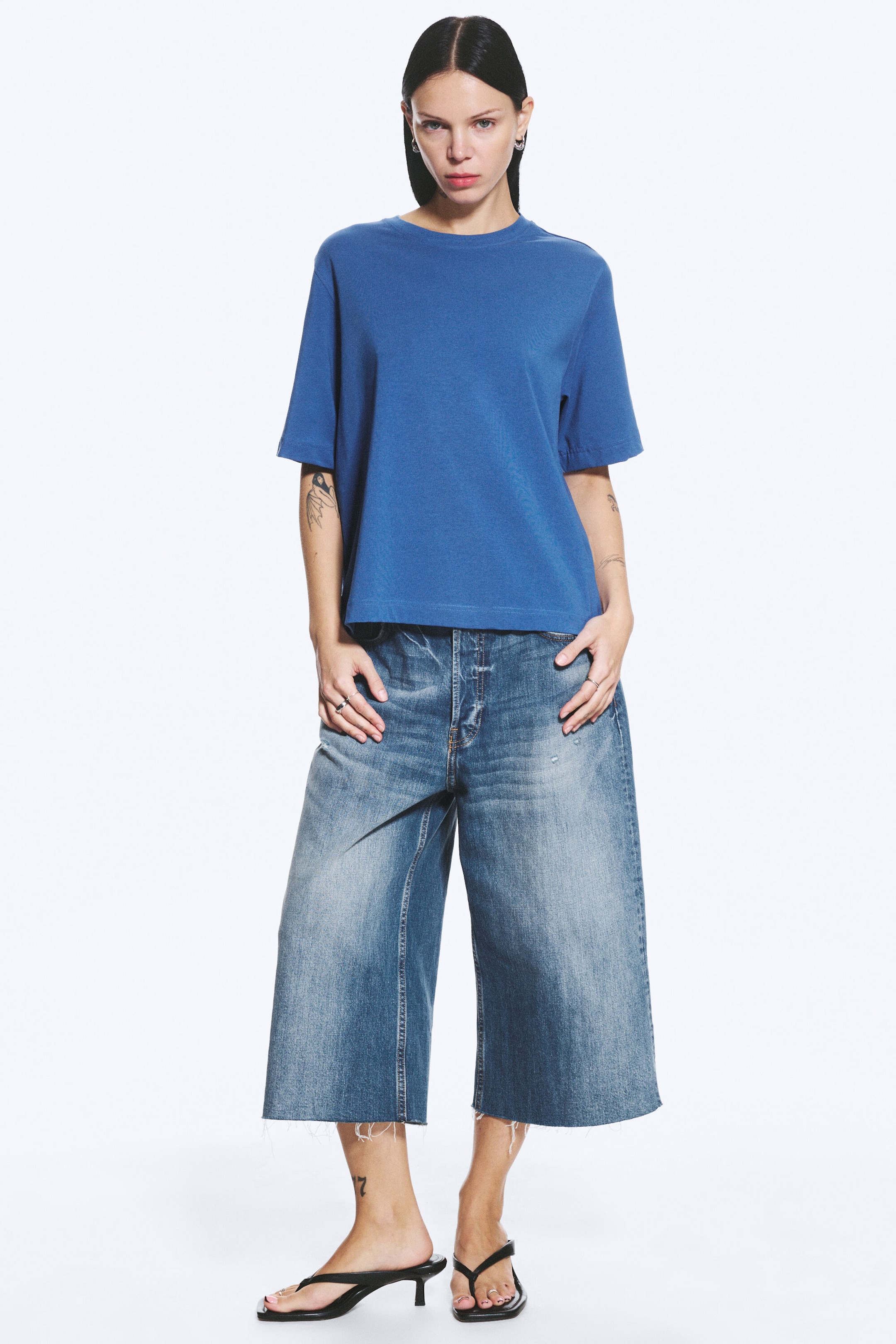 Blå - Perfect Boxy T-shirt - 2