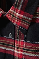 Red Check - Oversized Shirt - 1