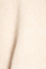 Offwhite - Strickjacke aus Mohairmischung - 5