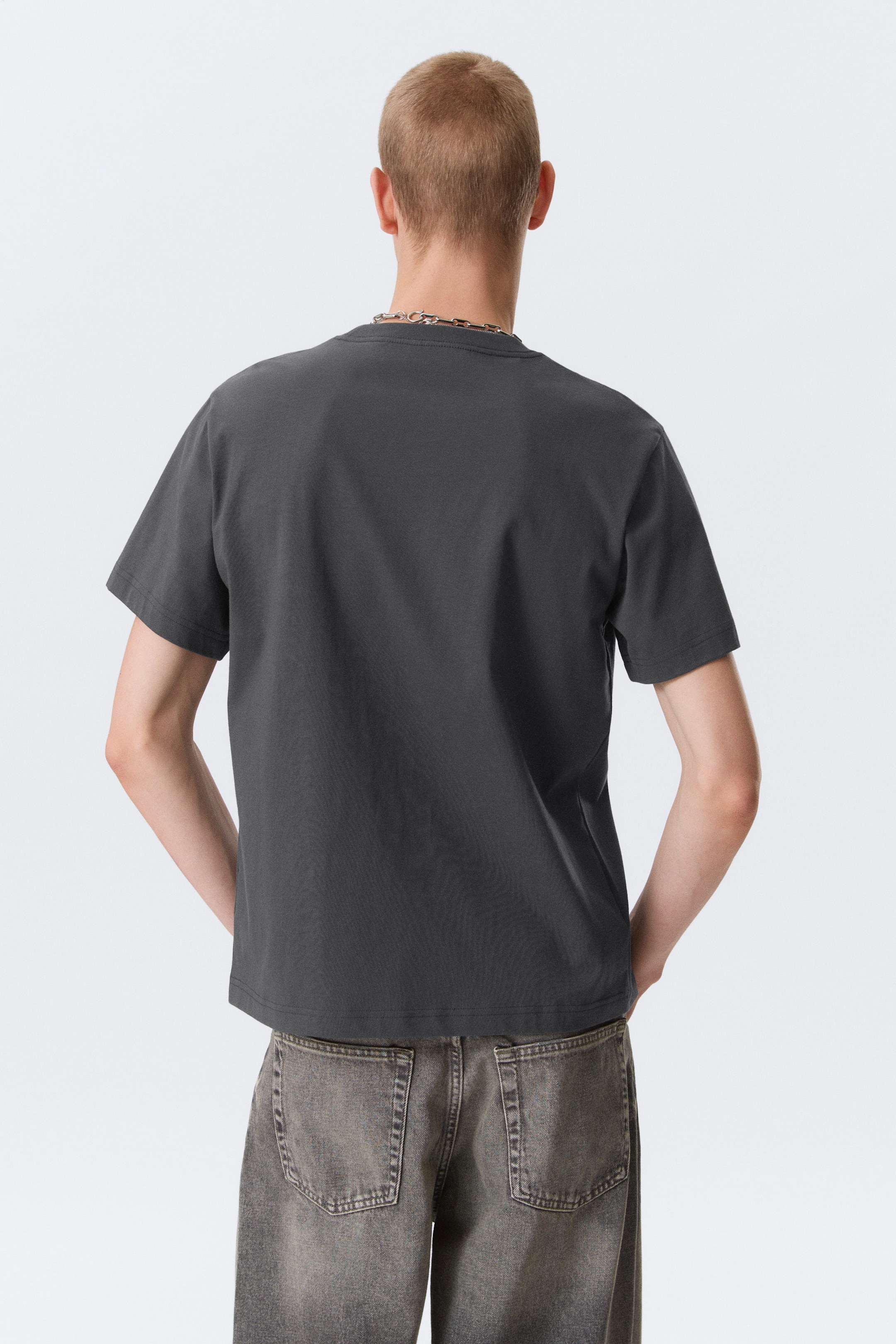 Dark Grey - Classic Boxy T-shirt - 2