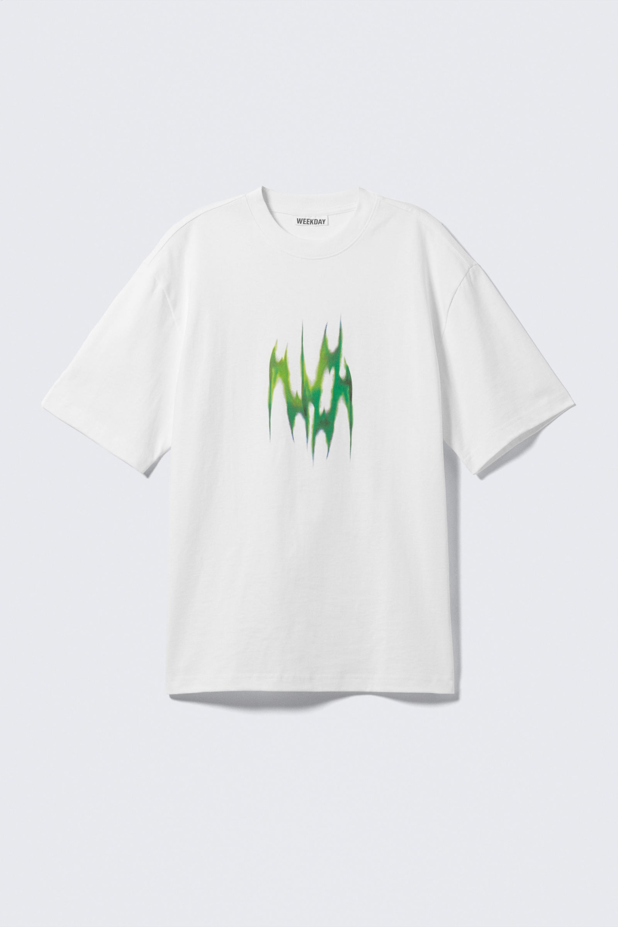 White - Blade Wings - Relaxed Graphic Printed T-shirt - 3