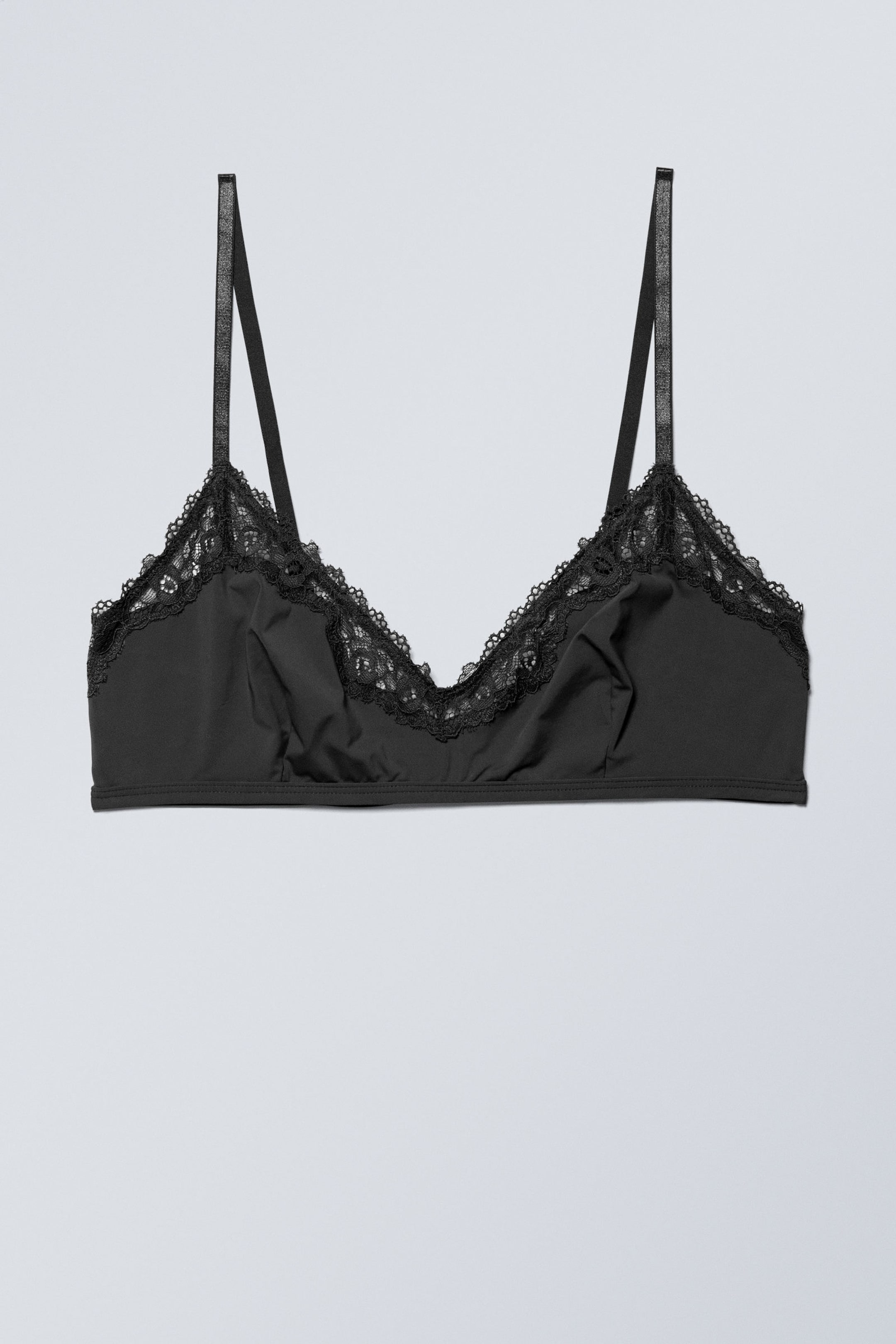 Svart - Cleo Triangelbralette - 1