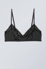 Svart - Cleo Triangelbralette - 1