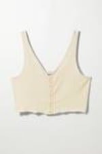 Off-white - Viola Crop Tank Top - 0