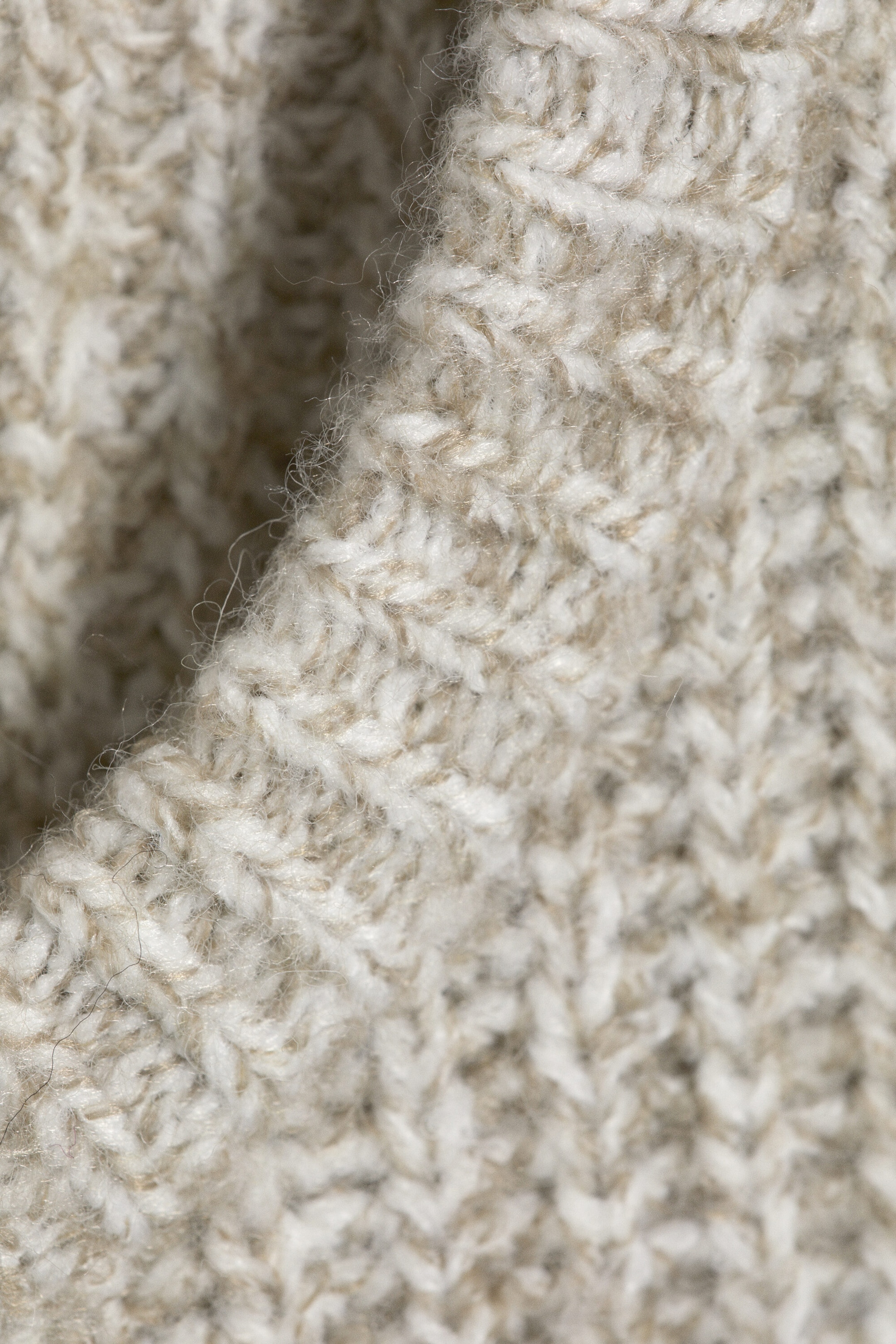 Dusty Mole - Chunky knit relaxed sweater - 4