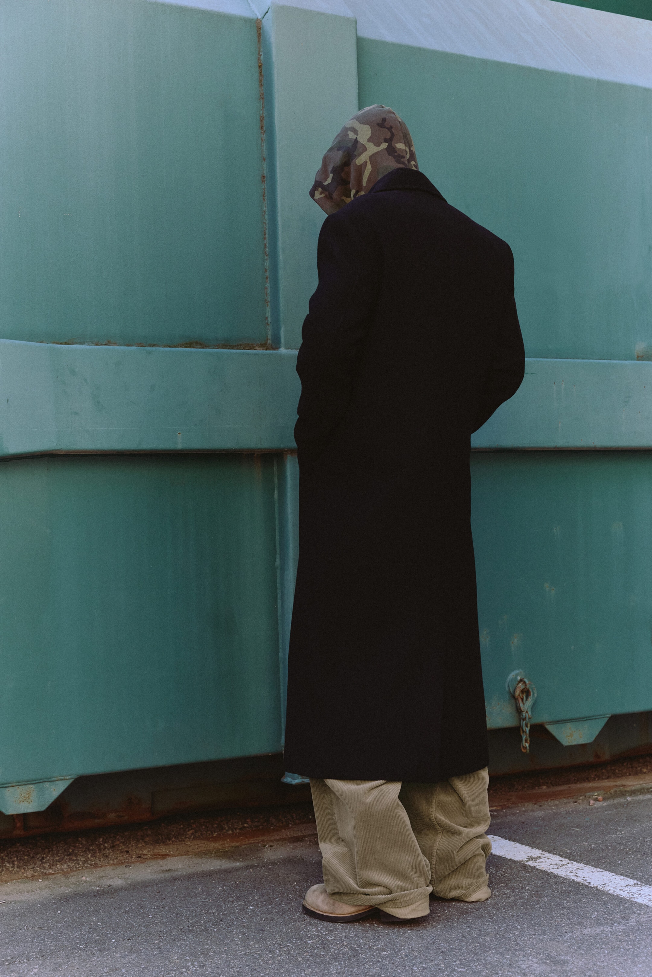 Black - Oversized Double-Breasted Wool-Blend Coat - 9