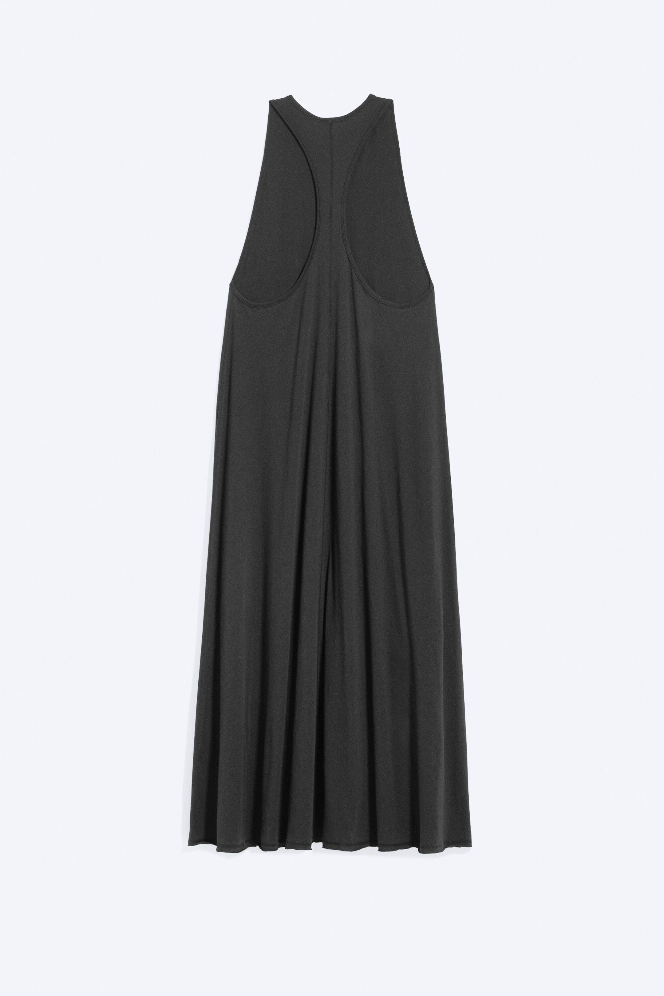 Zwart - Racerback Maxi Dress - 5