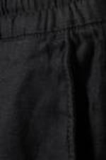 Black - Olsen Linen Shorts - 2