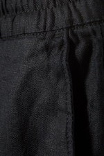 Zwart - Olsen linnen short - 2