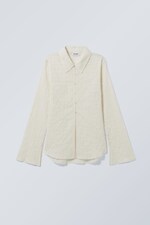Dusty White - Smock Shirt - 0