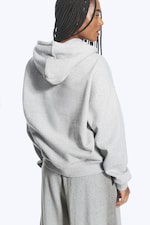 Light Dusty Grey Melange - Standar Hoodie - 3