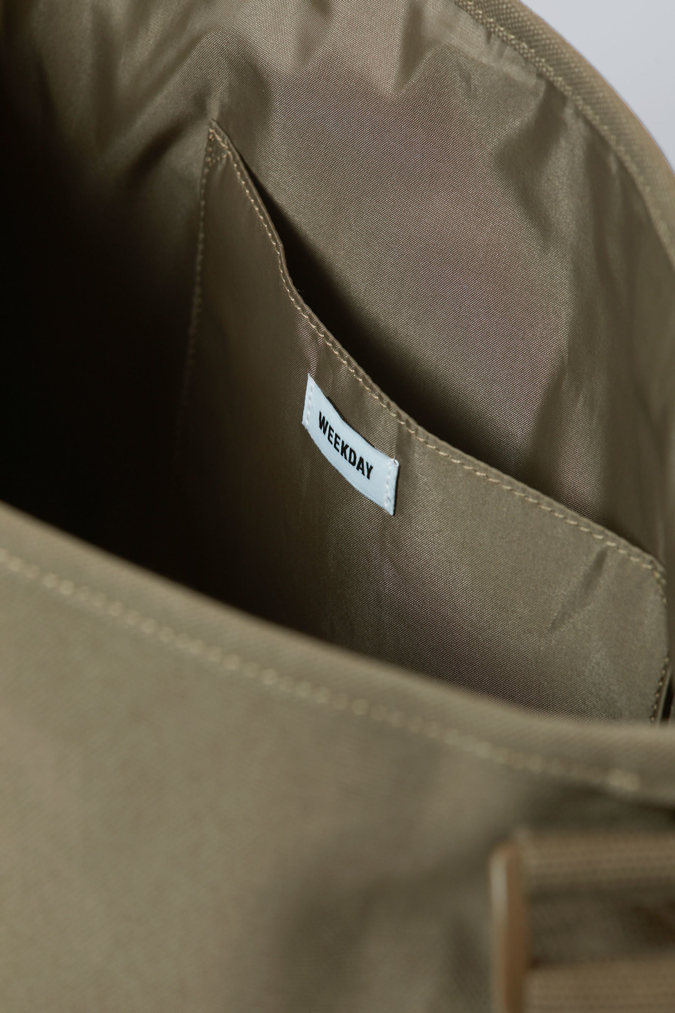 Khaki - Messenger-Bag aus Canvas - 4