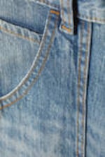 Cloudy Blue - Mittelblau - Dunno Unisex Low Rise Loose Barrel Leg Jeans - 9