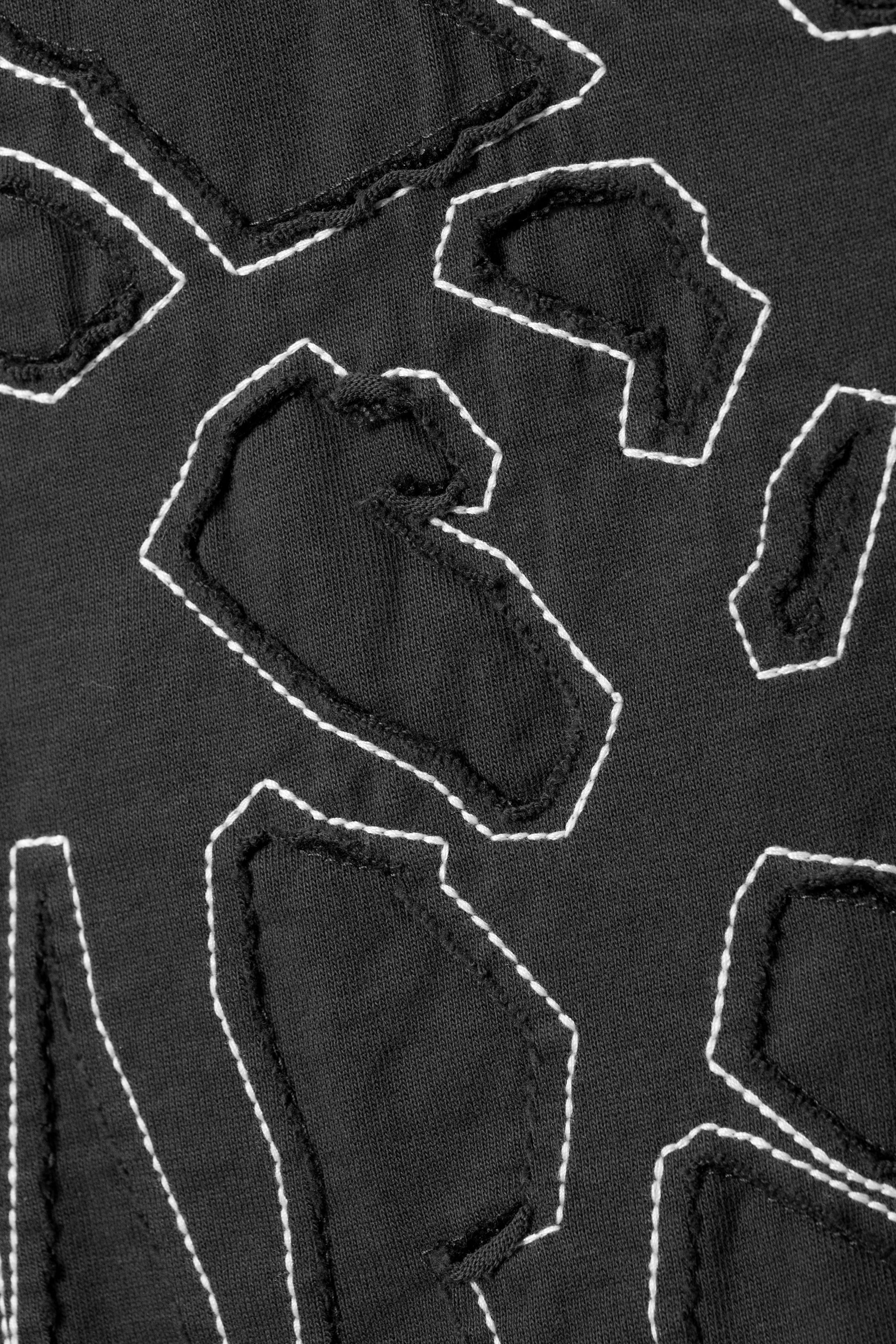 Dark Grey - Tristar - Great Boxy Graphic Long Sleeve T-shirt - 2