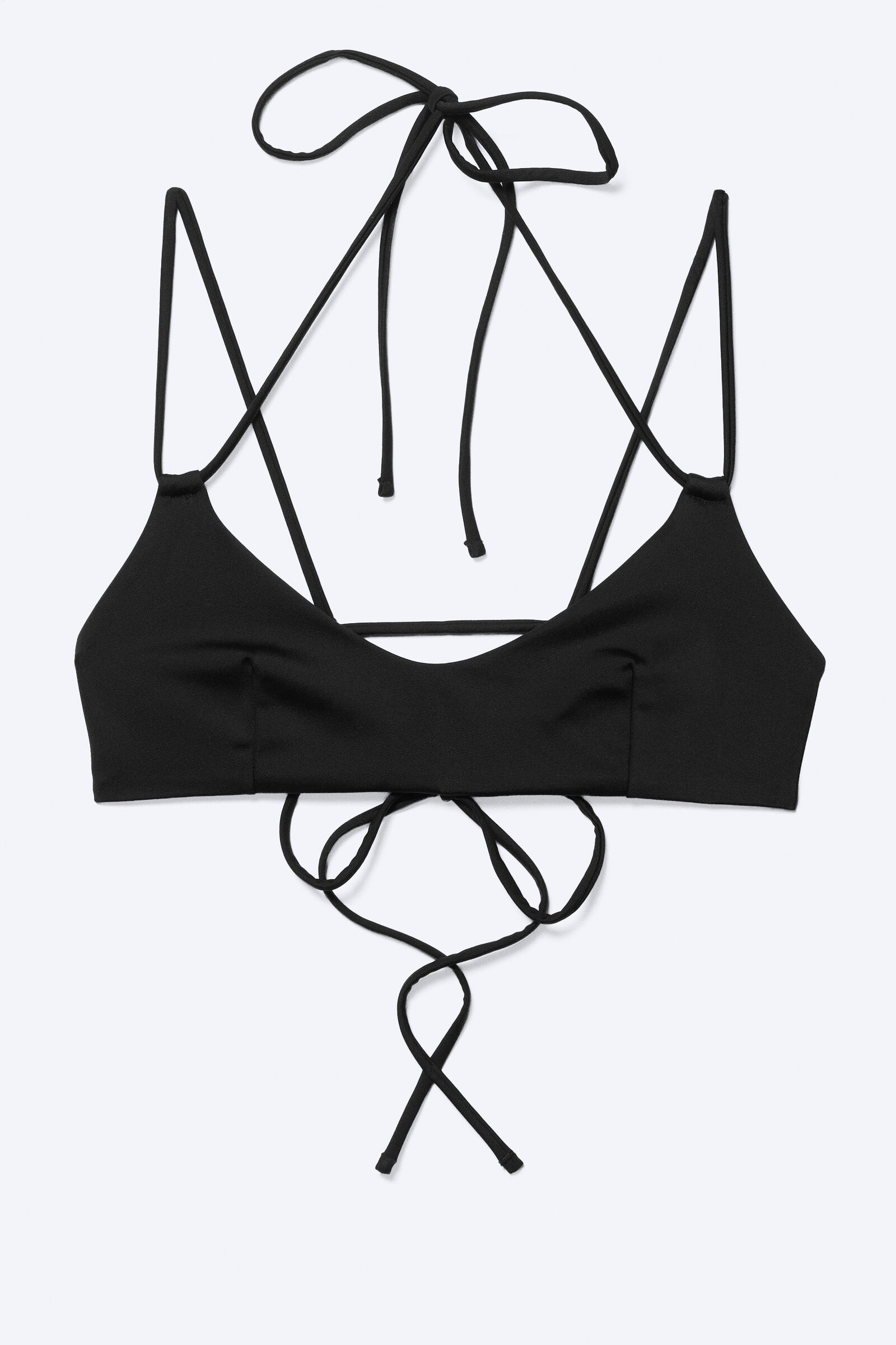 Koton Damen Bikini-Bottom Mit Side-Tie – Reguläre Taillenhöhe, Schwimmhose In Orange, Größe 34