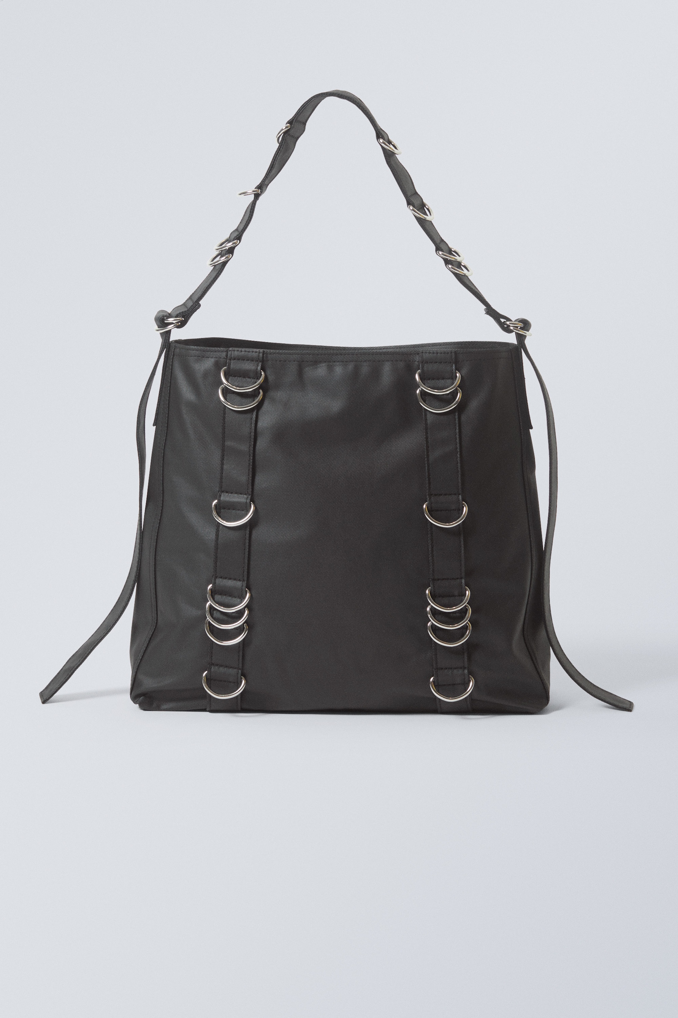 Black - D-Ring Bag - 0
