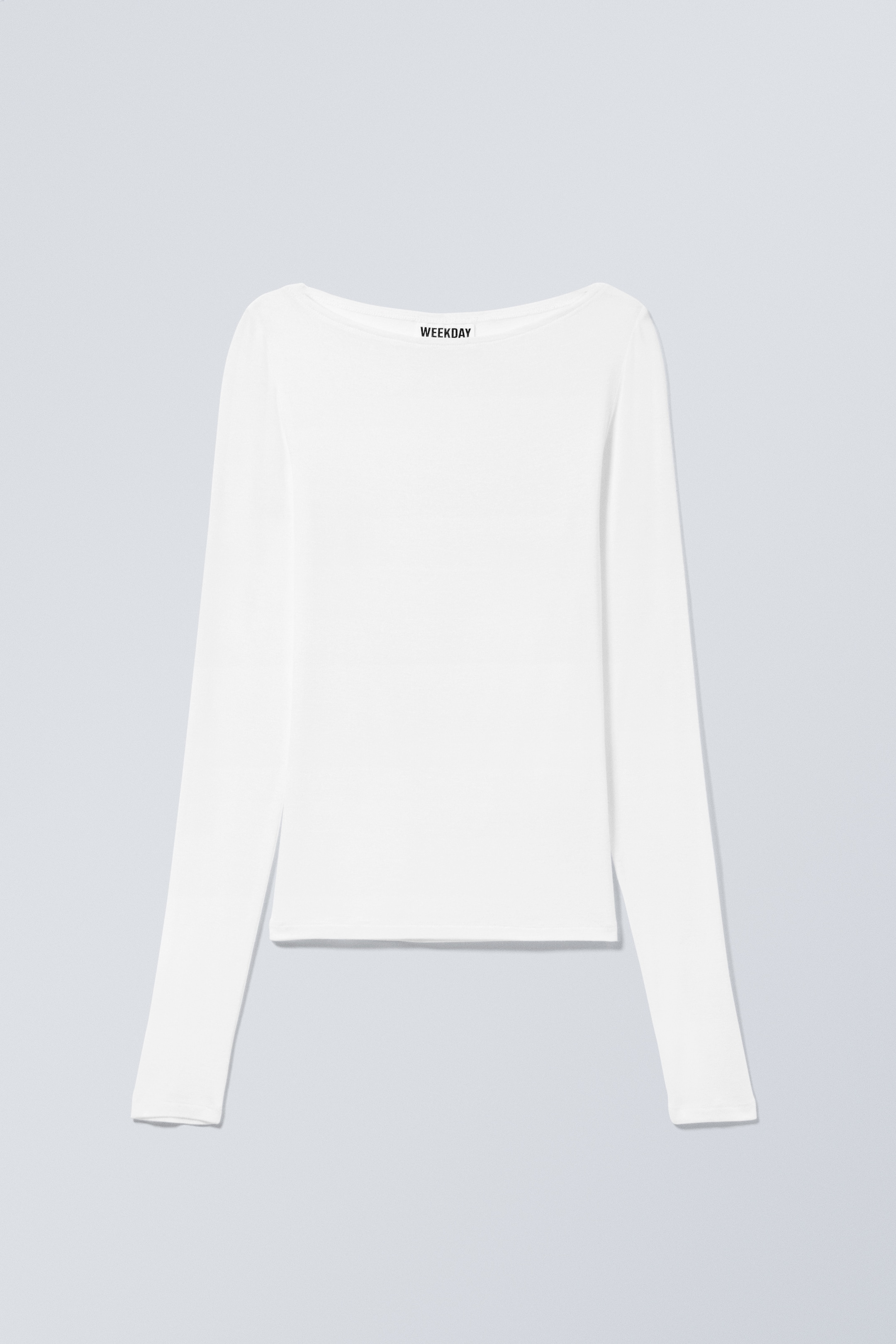 Agrandir l'image: Haut col bateau à manches longues - Blanc - FEMME | H&M CH 1