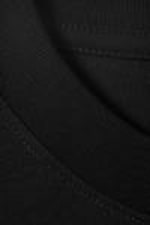 Black - Relaxed Fit Short-Sleeved Cotton T-shirt - 5