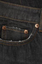 Ash Black - Ample Low Loose Denim Shorts - 6