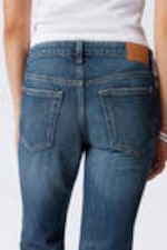 Mine Blue - Mittelblau - Nova Low Waist Slim Bootcut Leg Jeans - 3