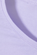 Light Purple - Slim Fitted T-shirt - 5
