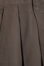 Mörk Mullvad - OTIS BAGGY CHINOS I BOMULLSTWILL MED VECK - 5