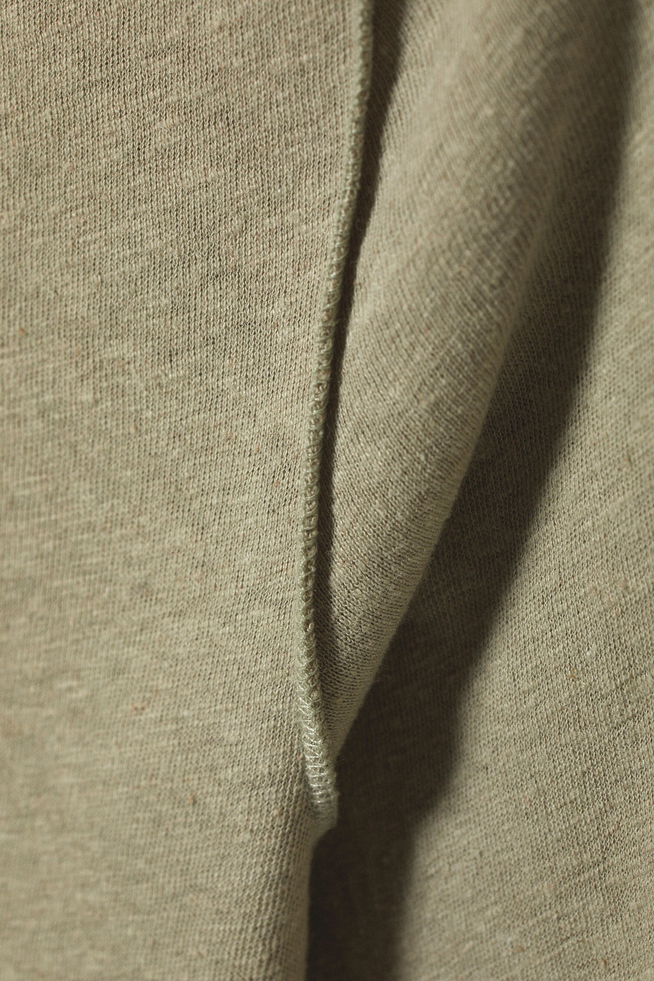 Dusty Khaki - Fair Linen Long Sleeve - 1