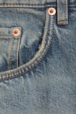 Mid Blue - Mellanblå - Drift Low Waist Loose Barrel jeans - 7