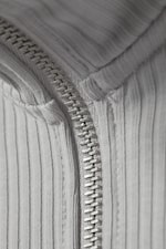 Lichtgrijs - Tina longsleeve met rits - 1