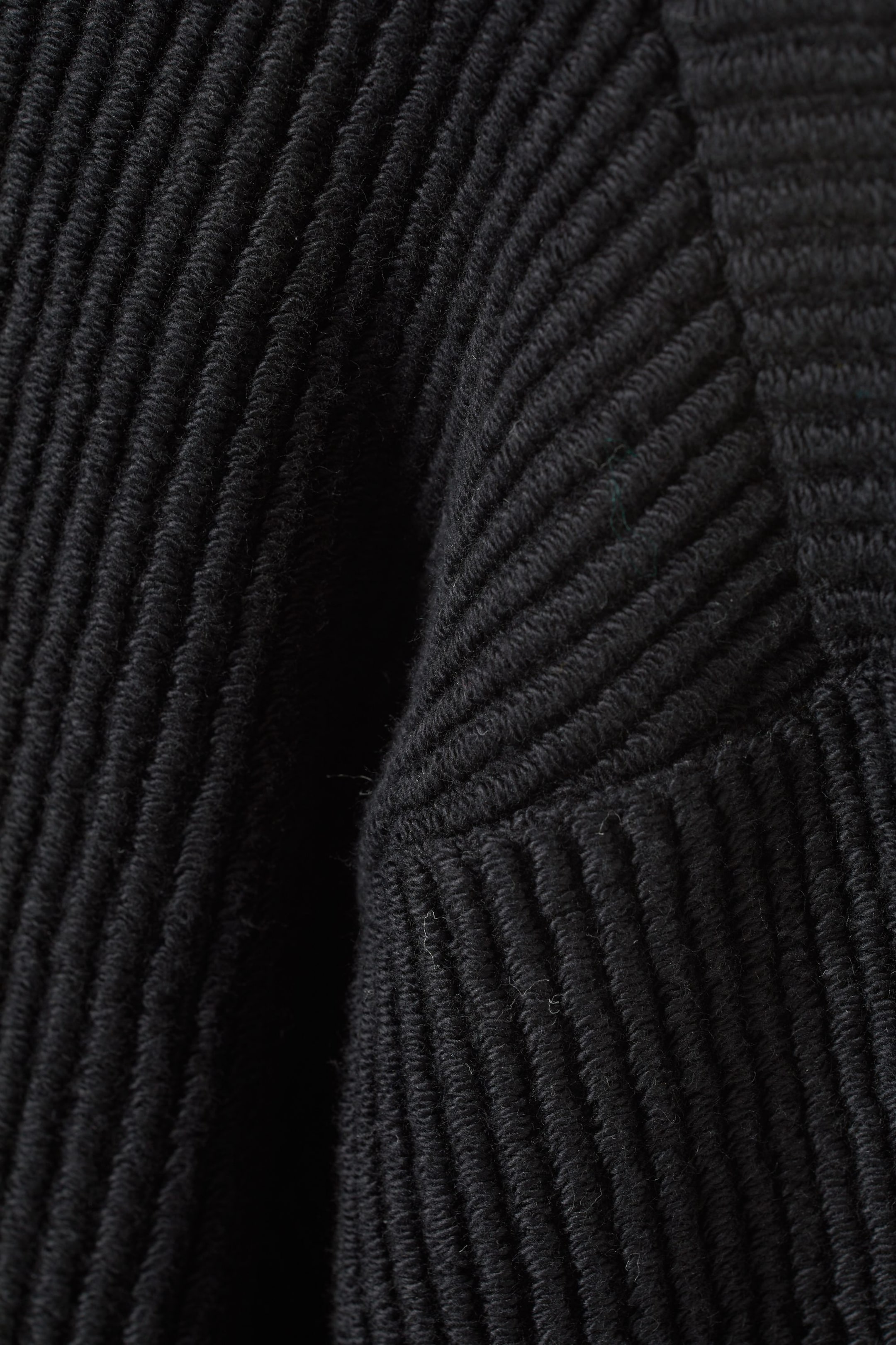 Black - Christoffer Zipped Cardigan - 1