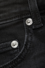 Rope Black – svart - AVA JEANS MED LAVT LIV, SMAL PASSFORM OG UTSVING - 6