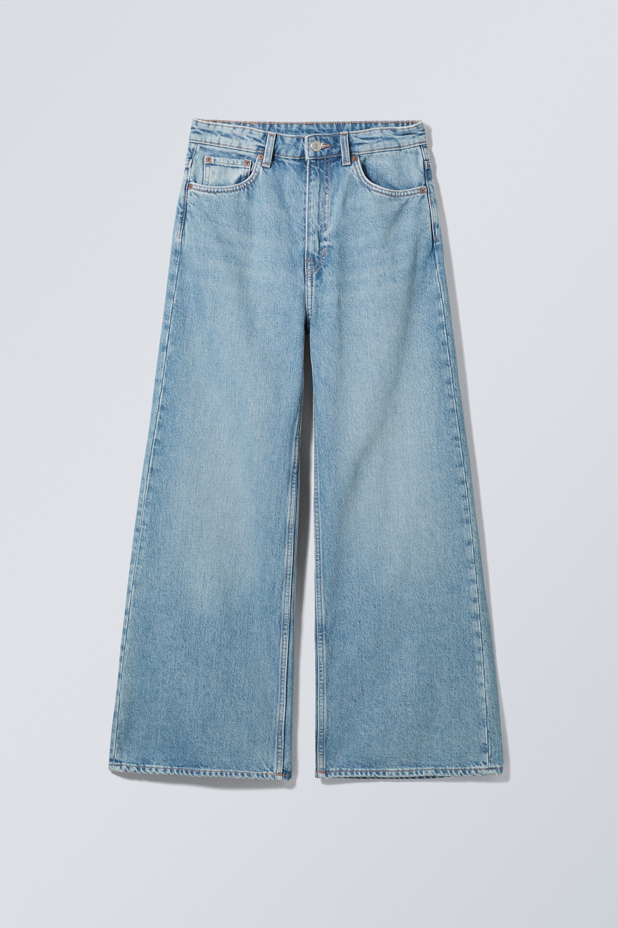 Air Blue - Ace High Wide Jeans - 0