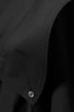 Black - Back-to-front Sculptural Shirt - 6