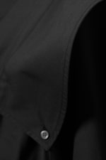 Black - Back-to-front Sculptural Shirt - 2