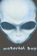 Visage alien IA - T-shirt ajusté graphique Conan - 1