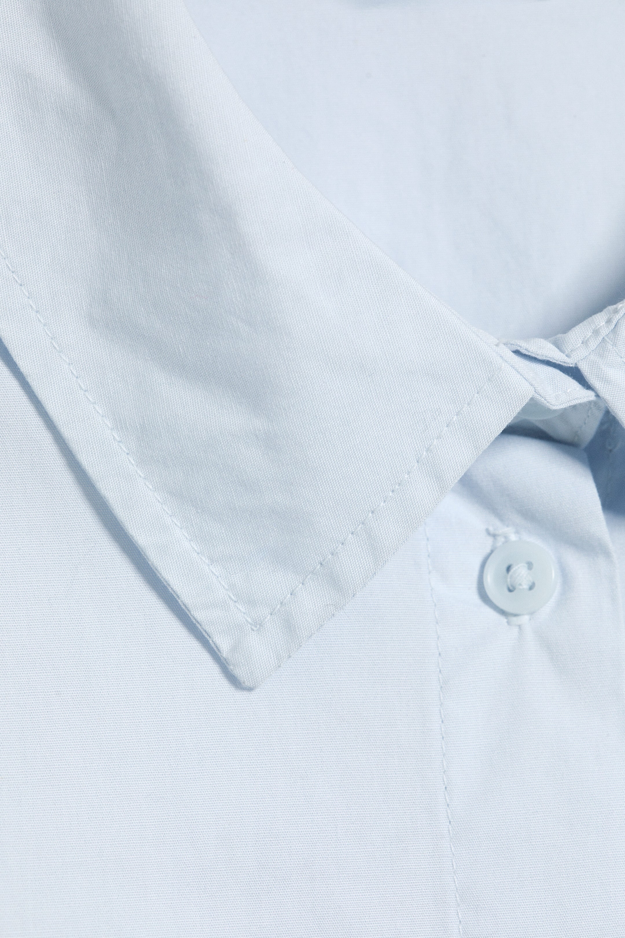Ljusblå - Balloon Sleeve Shirt - 5