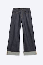 Blue Rinse – mørkeblå - SOLAR BRETTBAR JEANS MED REGULAR/LOOSE/WIDE PASSFORM, UNISEX - 5