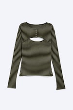 Dusty Khaki Green - Layered Two-Piece Bolero Singlet - 4