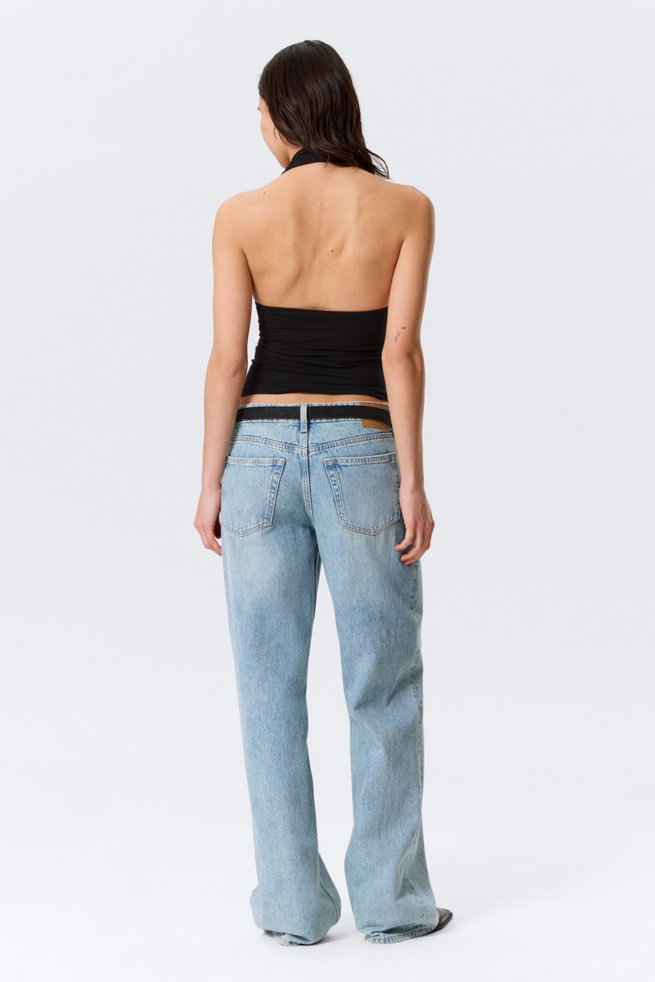 Noir - Haut dos-nu décolleté - 3