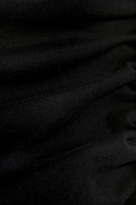 Schwarz - Neckholder-Top mit quadratischem Ausschnitt - 4